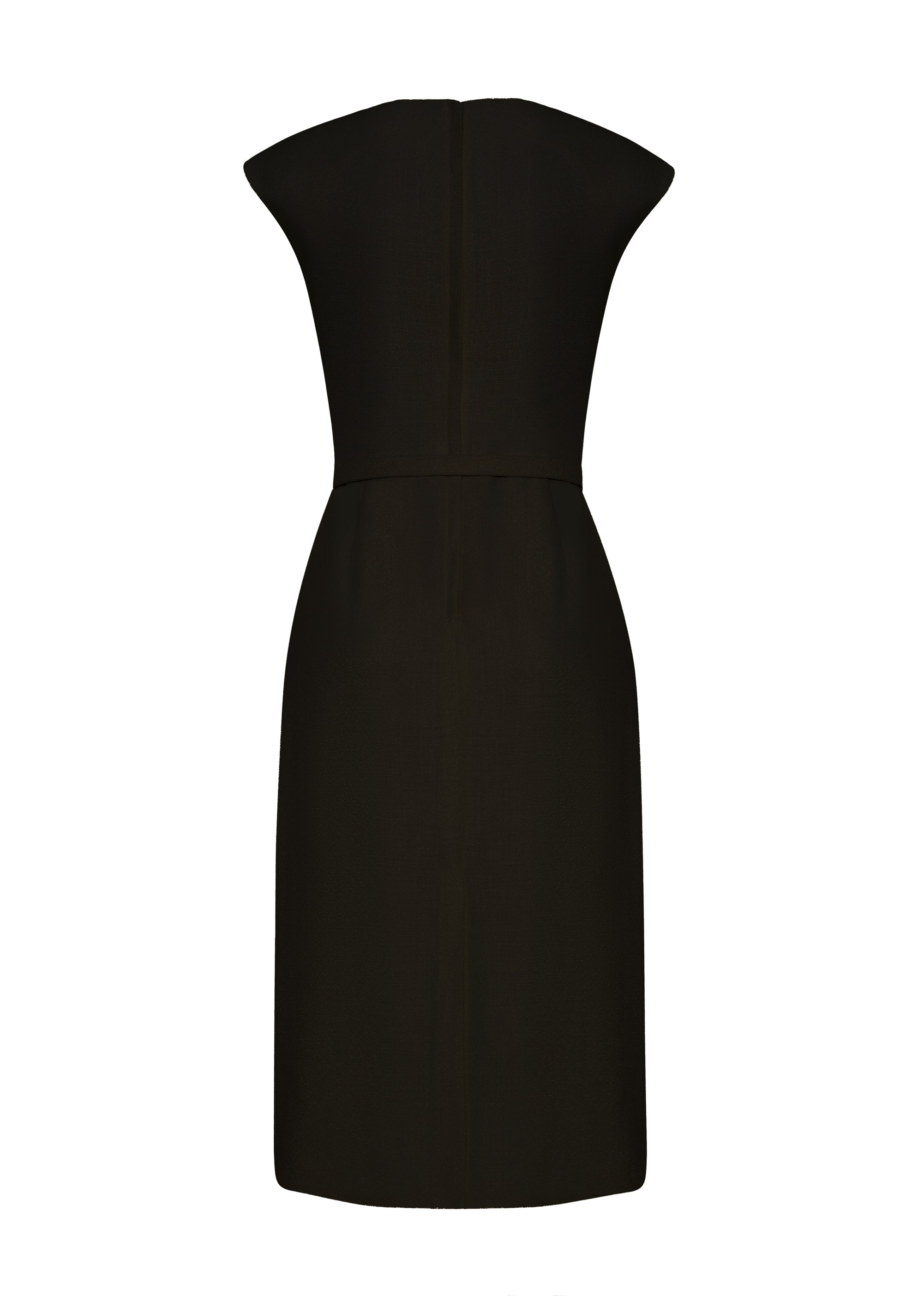 Adeleine Dress, In Black, Size 6, Adam Lippes Spring 2026