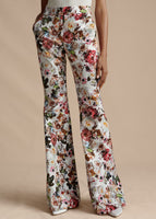A close up of the Kennedy Pant in Printed Cotton Twill.