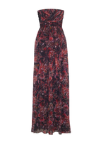 ESTELLE DRESS IN PRINTED SILK CHIFFON