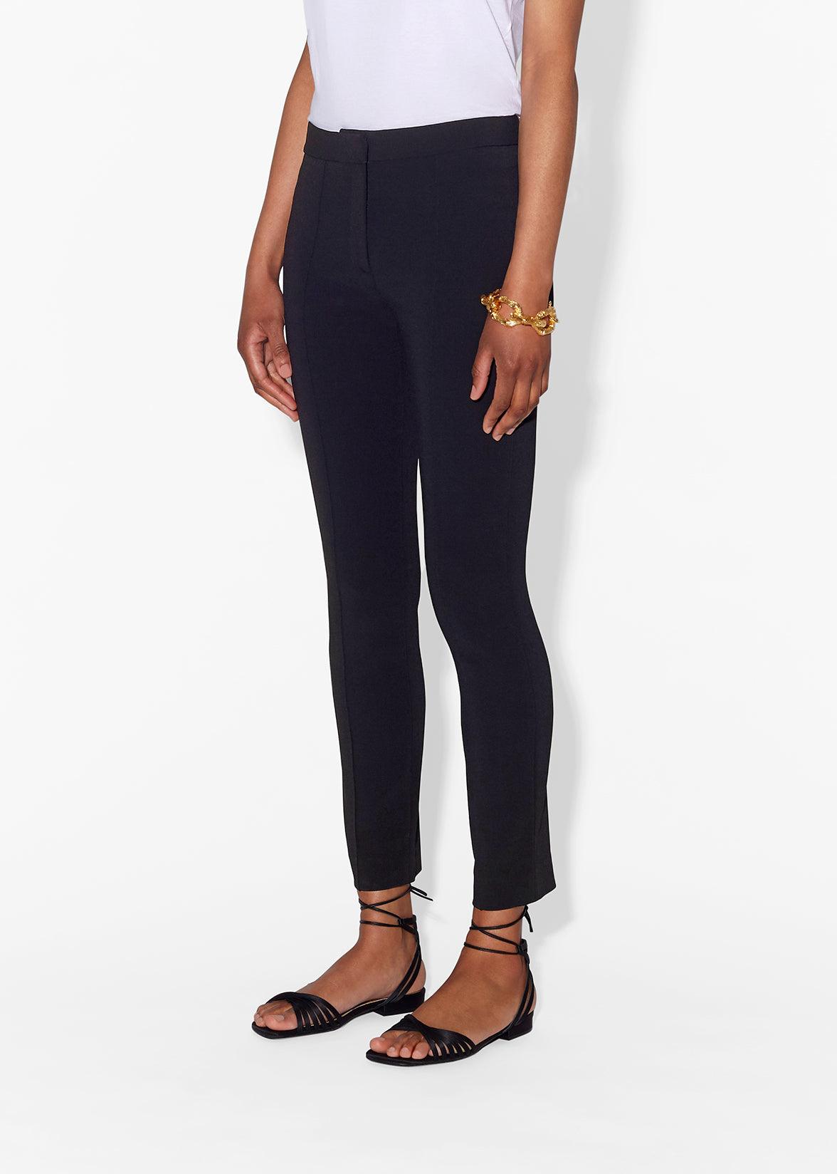 Buy online Women Solid Cigarette Pants Trouser from bottom wear for Women  by Beatnik for ₹1419 at 25% off | 2024 Limeroad.com