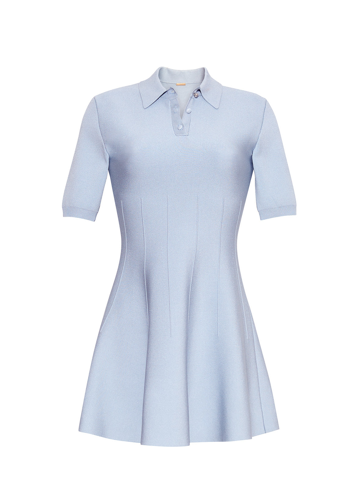 Short Sleeve Polo Shirt Dress