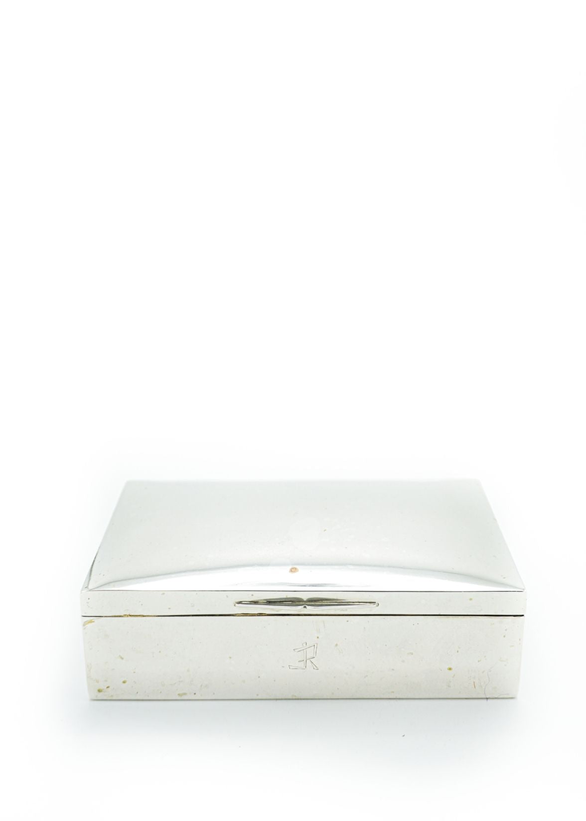 Beige ENGLISH STERLING SILVER BOX